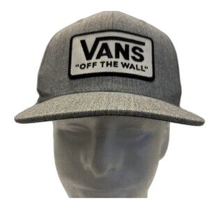 Vans Snapback Cap.   Solid  Gray  EUC